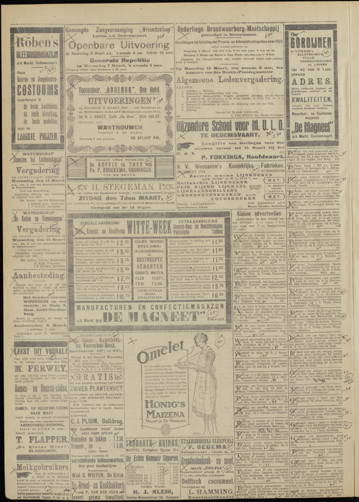 Bekijk detail van "Dedemsvaartsche Courant 3/3/1923 pagina 4 van 4<br xmlns:atlantis="urn:atlantis" />"