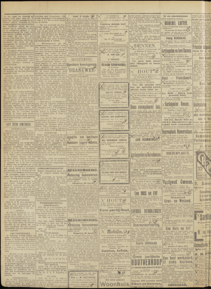 Bekijk detail van "Dedemsvaartsche Courant 24/3/1923 pagina 4 van 6<br xmlns:atlantis="urn:atlantis" />"