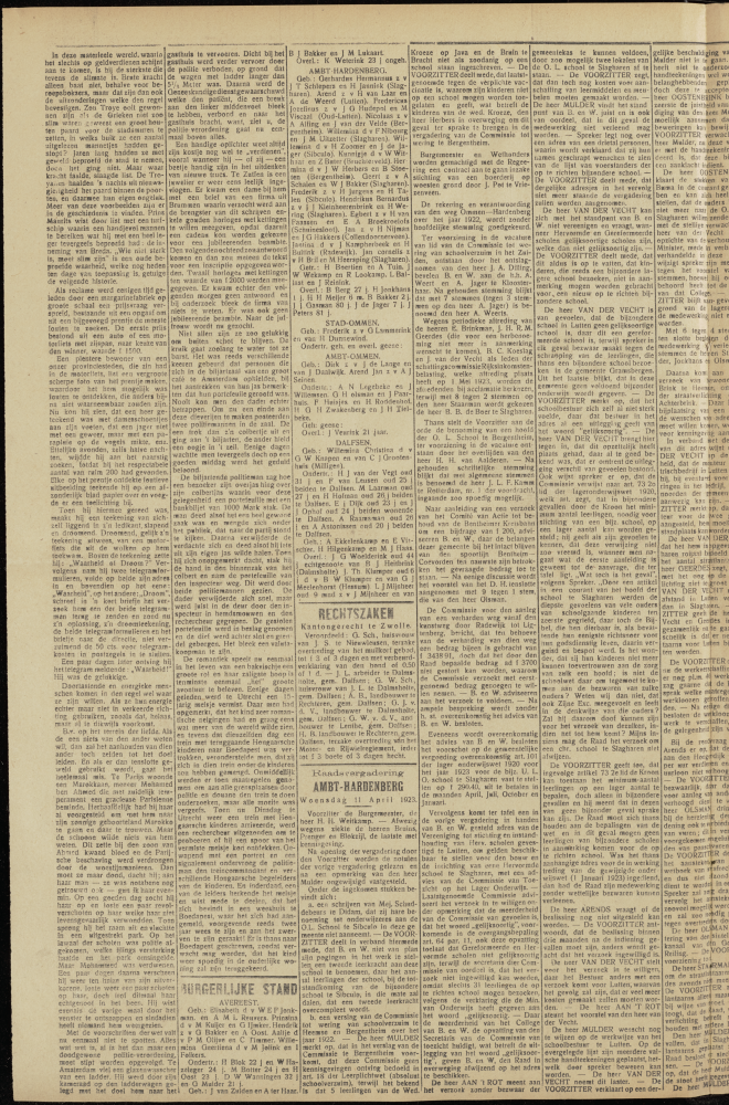 Bekijk detail van "Dedemsvaartsche Courant 18/4/1923 pagina 2 van 4<br xmlns:atlantis="urn:atlantis" />"