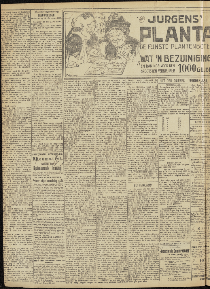 Bekijk detail van "Dedemsvaartsche Courant 17/10/1923 pagina 2 van 4<br xmlns:atlantis="urn:atlantis" />"