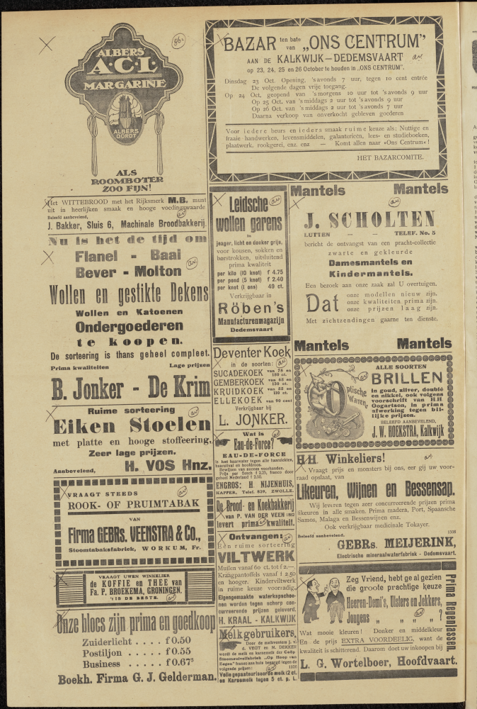 Bekijk detail van "Dedemsvaartsche Courant 20/10/1923 pagina 8 van 8<br xmlns:atlantis="urn:atlantis" />"