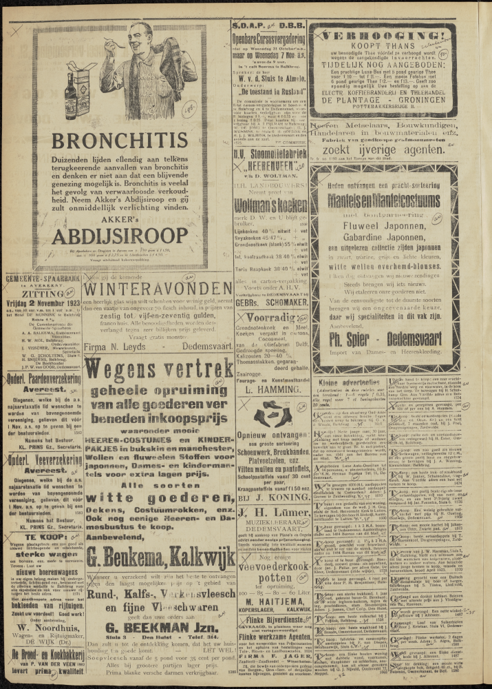 Bekijk detail van "Dedemsvaartsche Courant 27/10/1923 pagina 10 van 10<br xmlns:atlantis="urn:atlantis" />"