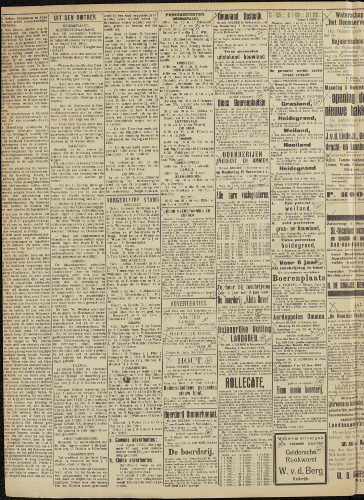 Bekijk detail van "Dedemsvaartsche Courant 3/11/1923 pagina 2 van 6<br xmlns:atlantis="urn:atlantis" />"