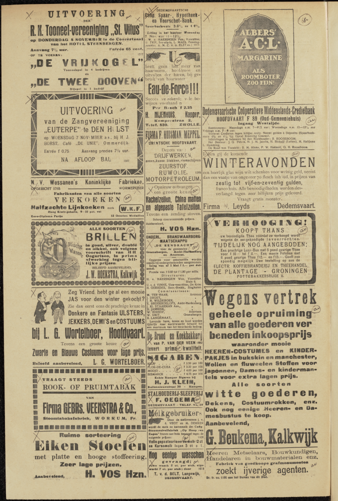 Bekijk detail van "Dedemsvaartsche Courant 3/11/1923 pagina 6 van 6<br xmlns:atlantis="urn:atlantis" />"