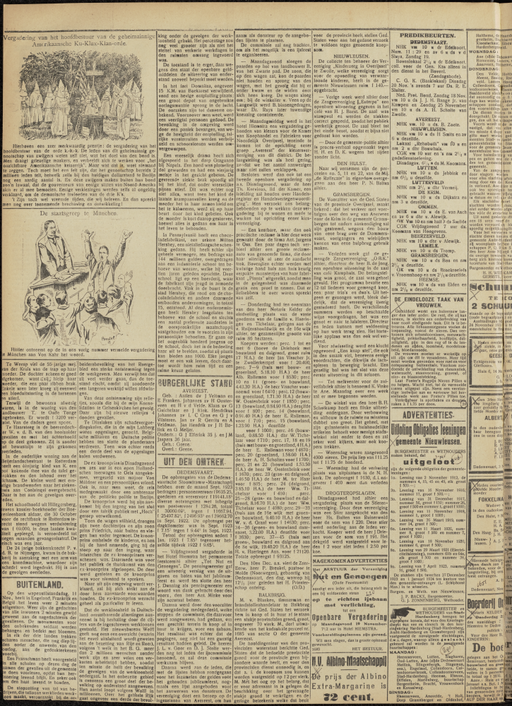 Bekijk detail van "Dedemsvaartsche Courant 17/11/1923 pagina 2 van 6<br xmlns:atlantis="urn:atlantis" />"