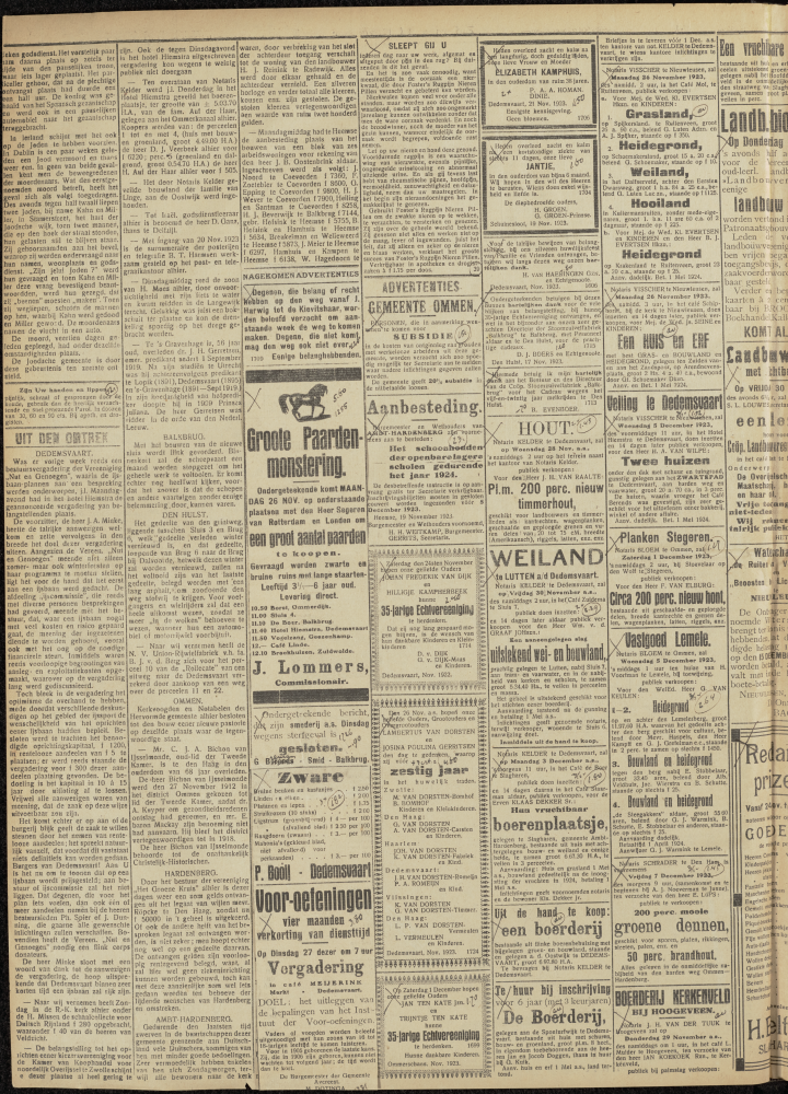 Bekijk detail van "Dedemsvaartsche Courant 24/11/1923 pagina 2 van 8<br xmlns:atlantis="urn:atlantis" />"