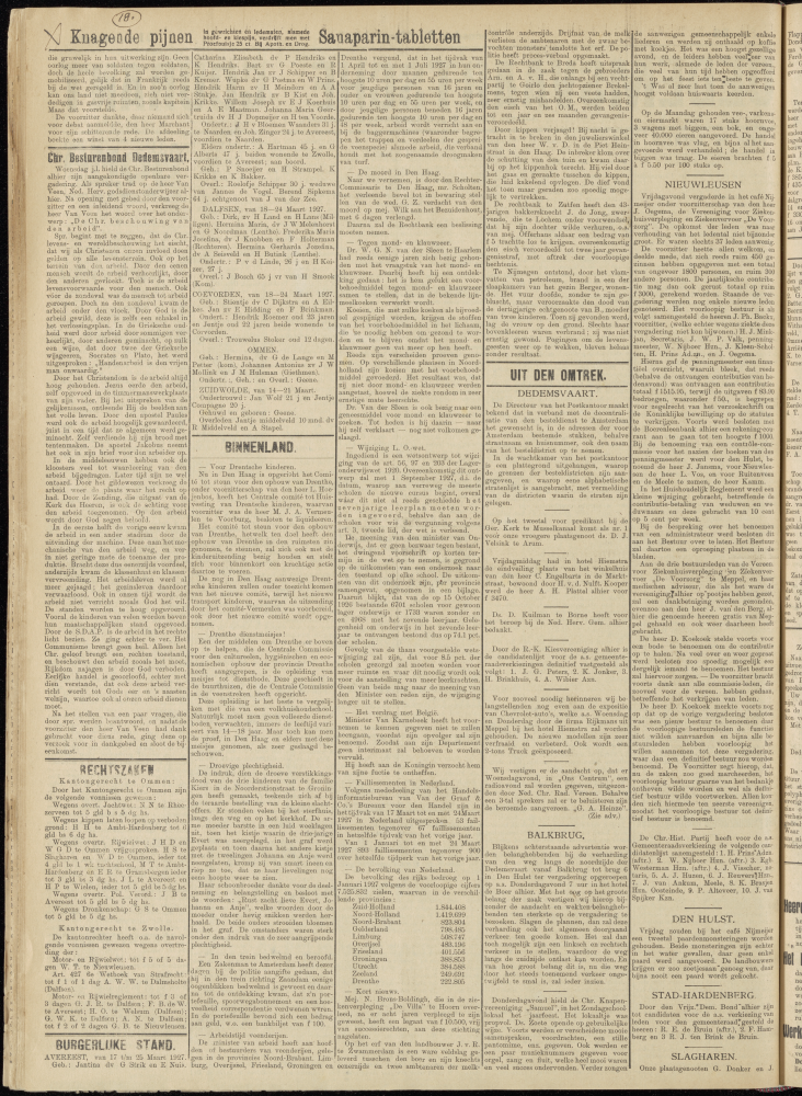 Bekijk detail van "Dedemsvaartsche Courant 30/3/1927 pagina 2 van 4<br xmlns:atlantis="urn:atlantis" />"