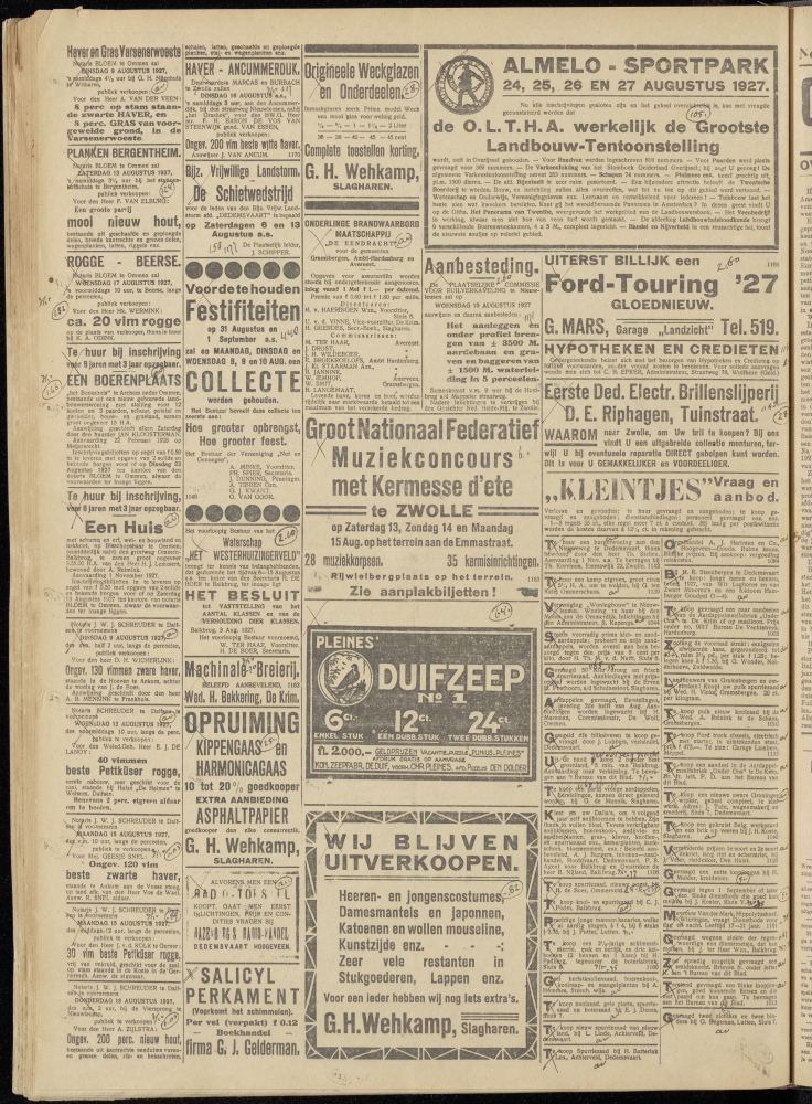 Bekijk detail van "Dedemsvaartsche Courant 6/8/1927 pagina 8 van 8<br xmlns:atlantis="urn:atlantis" />"