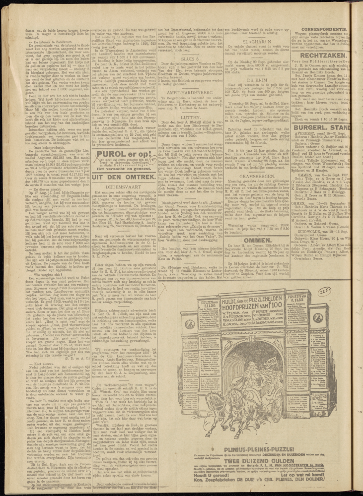 Bekijk detail van "Dedemsvaartsche Courant 24/9/1927 pagina 6 van 8<br xmlns:atlantis="urn:atlantis" />"