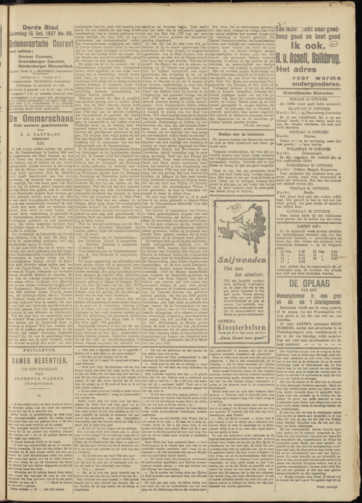 Bekijk detail van "Dedemsvaartsche Courant 15/10/1927 pagina 9 van 12<br xmlns:atlantis="urn:atlantis" />"