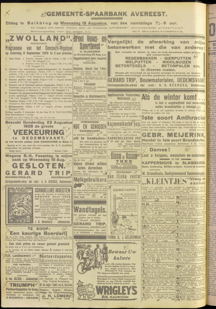 Bekijk detail van "Dedemsvaartsche Courant 15/8/1928 pagina 4 van 4<br xmlns:atlantis="urn:atlantis" />"