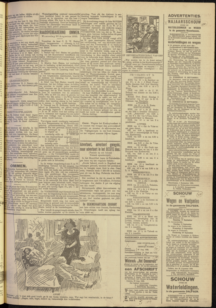 Bekijk detail van "Dedemsvaartsche Courant 1/9/1928 pagina 7 van 8<br xmlns:atlantis="urn:atlantis" />"