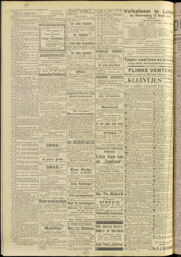 Bekijk detail van "Dedemsvaartsche Courant 1/9/1928 pagina 8 van 8<br xmlns:atlantis="urn:atlantis" />"