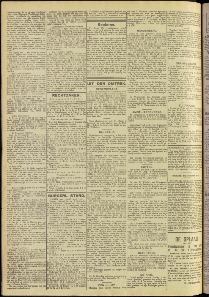 Bekijk detail van "Dedemsvaartsche Courant 24/3/1929 pagina 2 van 8<br xmlns:atlantis="urn:atlantis" />"