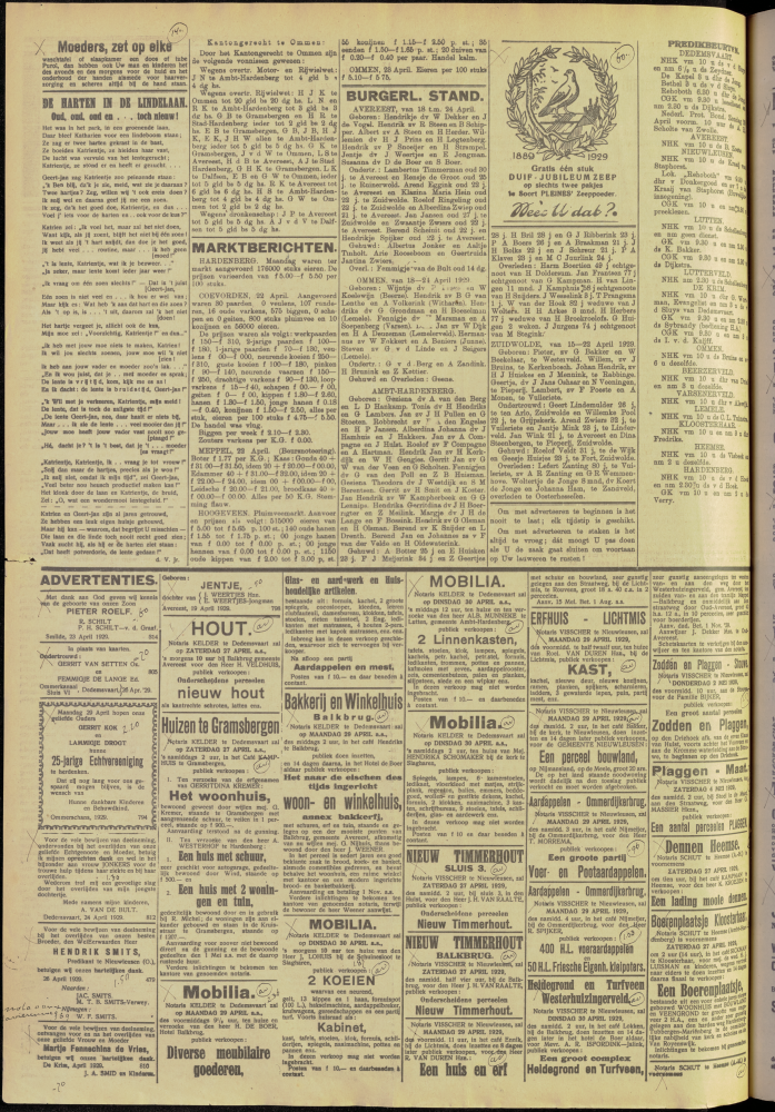 Bekijk detail van "Dedemsvaartsche Courant 27/3/1929 pagina 10 van 16<br xmlns:atlantis="urn:atlantis" />"