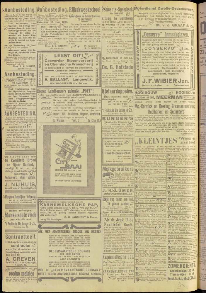 Bekijk detail van "Dedemsvaartsche Courant 12/6/1929 pagina 4 van 4<br xmlns:atlantis="urn:atlantis" />"