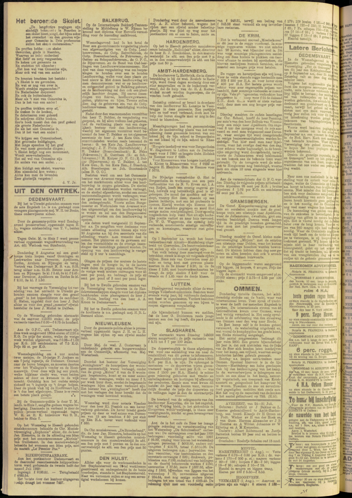 Bekijk detail van "Dedemsvaartsche Courant 3/8/1929 pagina 6 van 8<br xmlns:atlantis="urn:atlantis" />"