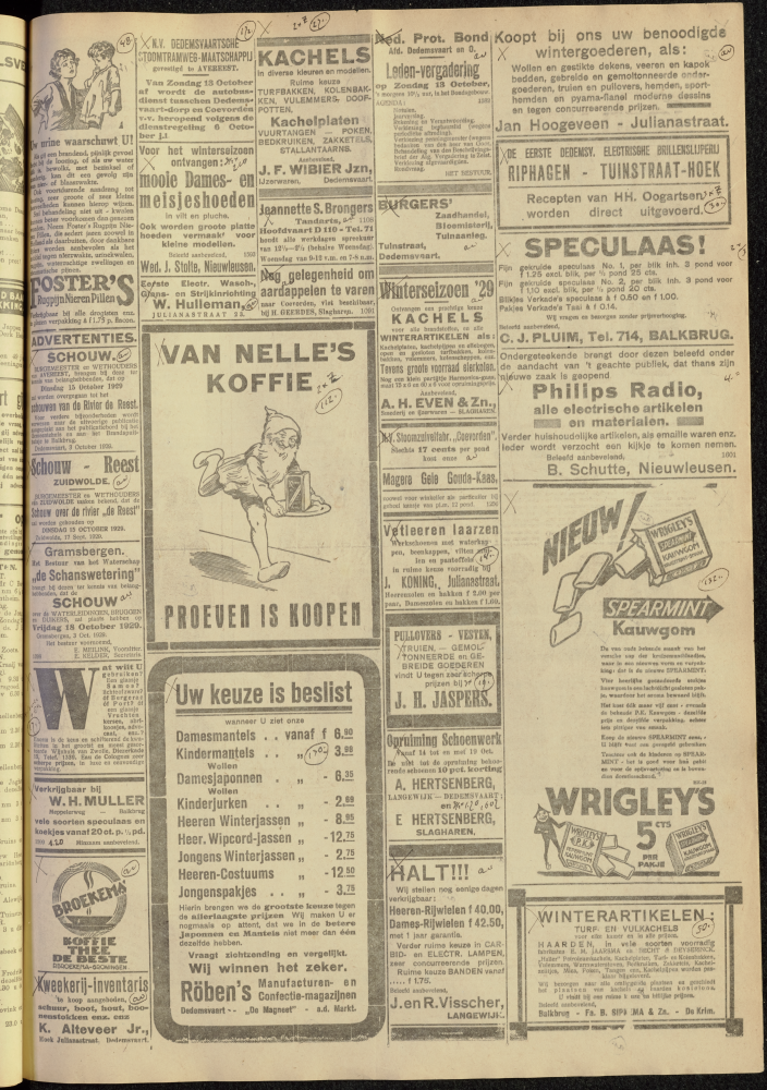 Bekijk detail van "Dedemsvaartsche Courant 12/10/1929 pagina 3 van 8<br xmlns:atlantis="urn:atlantis" />"