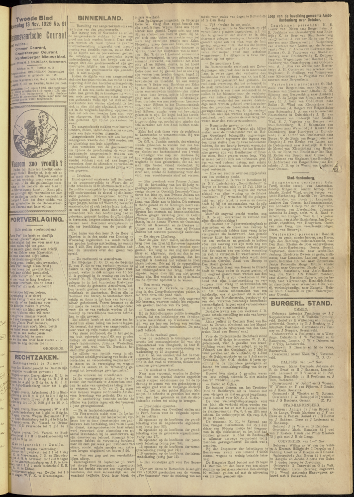 Bekijk detail van "Dedemsvaartsche Courant 13/11/1929 pagina 5 van 8<br xmlns:atlantis="urn:atlantis" />"