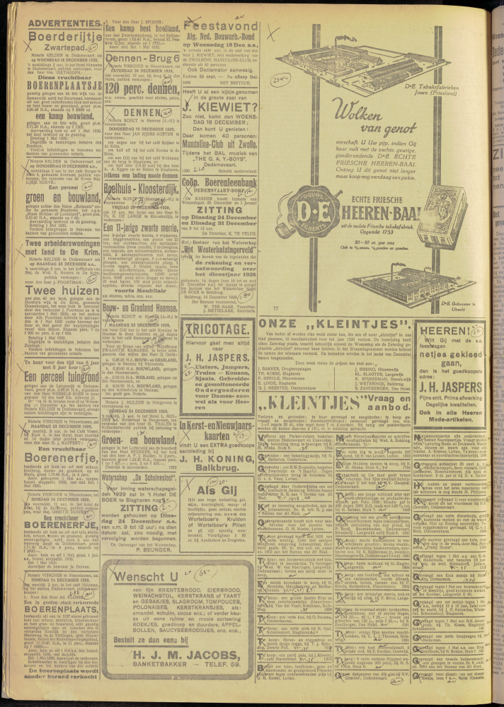 Bekijk detail van "Dedemsvaartsche Courant 18/12/1929 pagina 4 van 10<br xmlns:atlantis="urn:atlantis" />"