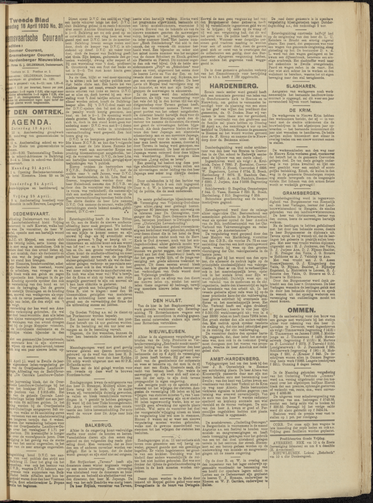 Bekijk detail van "Dedemsvaartsche Courant 16/4/1930 pagina 5 <span class="highlight">van</span> 8<br xmlns:atlantis="urn:atlantis" />"