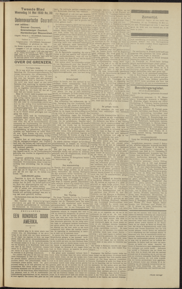 Bekijk detail van "Dedemsvaartsche Courant 14/5/1930 pagina 5 <span class="highlight">van</span> 6<br xmlns:atlantis="urn:atlantis" />"