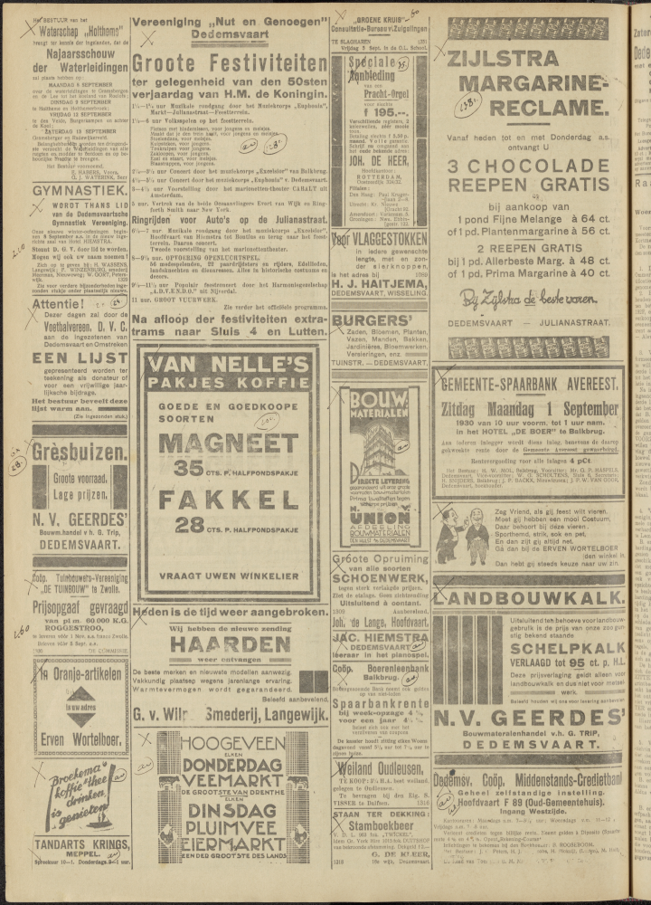 Bekijk detail van "Dedemsvaartsche Courant 30/8/1930 pagina 4 van 8<br xmlns:atlantis="urn:atlantis" />"