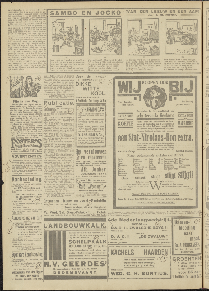 Bekijk detail van "Dedemsvaartsche Courant 20/9/1930 pagina 2 van 12<br xmlns:atlantis="urn:atlantis" />"