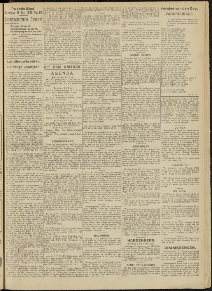 Bekijk detail van "Dedemsvaartsche Courant 11/10/1930 pagina 5 van 8<br xmlns:atlantis="urn:atlantis" />"