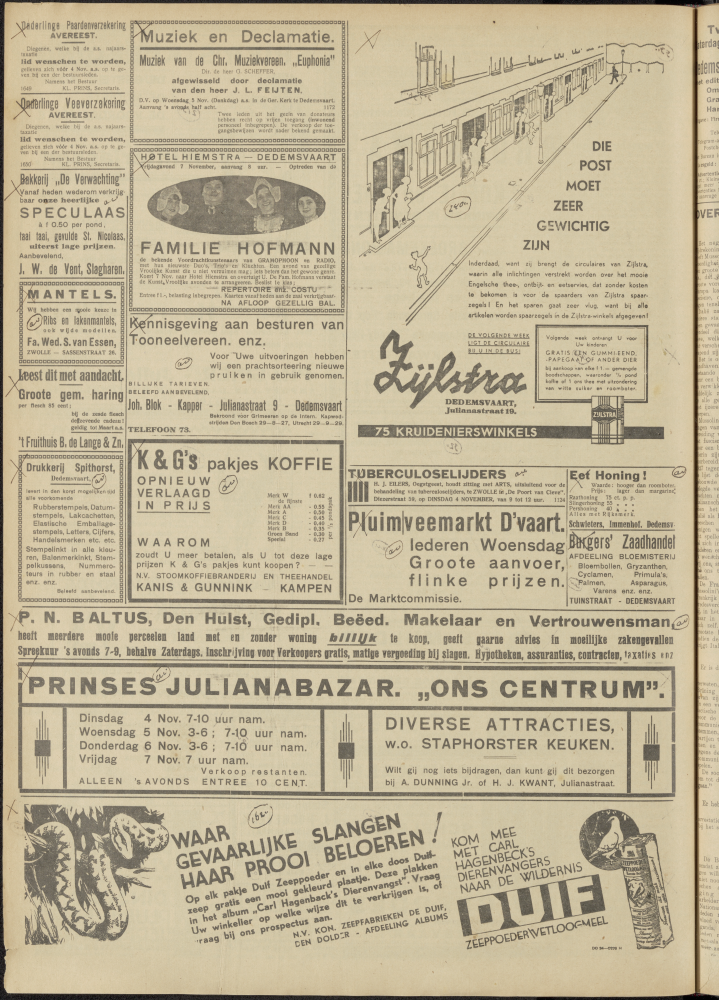 Bekijk detail van "Dedemsvaartsche Courant 1/11/1930 pagina 4 van 12<br xmlns:atlantis="urn:atlantis" />"