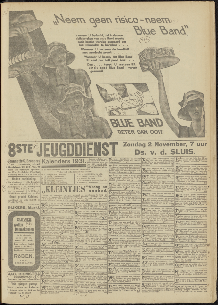 Bekijk detail van "Dedemsvaartsche Courant 1/11/1930 pagina 7 van 12<br xmlns:atlantis="urn:atlantis" />"