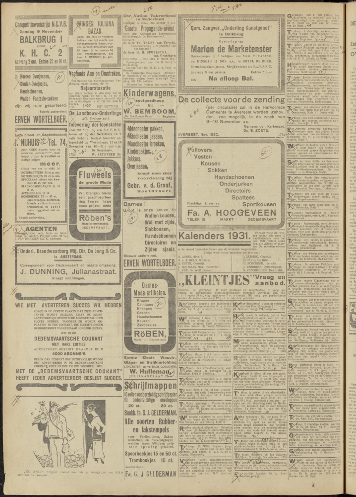 Bekijk detail van "Dedemsvaartsche Courant 8/11/1930 pagina 8 van 12<br xmlns:atlantis="urn:atlantis" />"