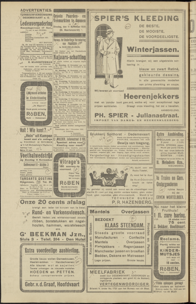 Bekijk detail van "Dedemsvaartsche Courant 8/11/1930 pagina 12 van 12<br xmlns:atlantis="urn:atlantis" />"