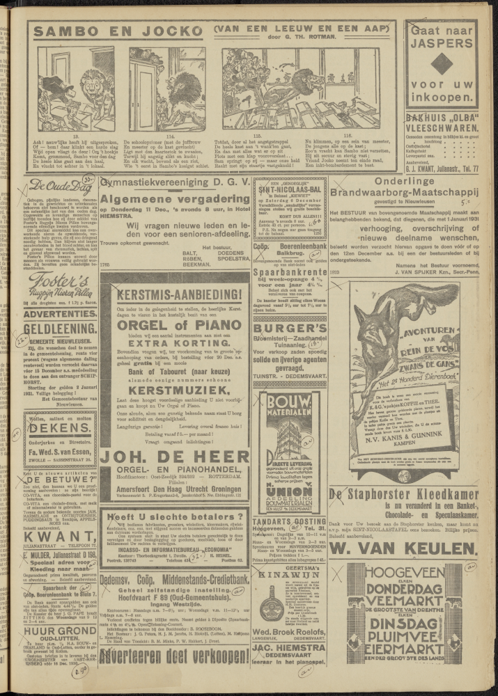 Bekijk detail van "Dedemsvaartsche Courant 6/12/1930 pagina 3 van 10<br xmlns:atlantis="urn:atlantis" />"