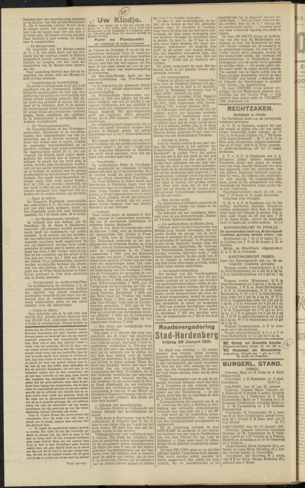 Bekijk detail van "Dedemsvaartsche Courant 28/1/1931 pagina 6 van 6<br xmlns:atlantis="urn:atlantis" />"