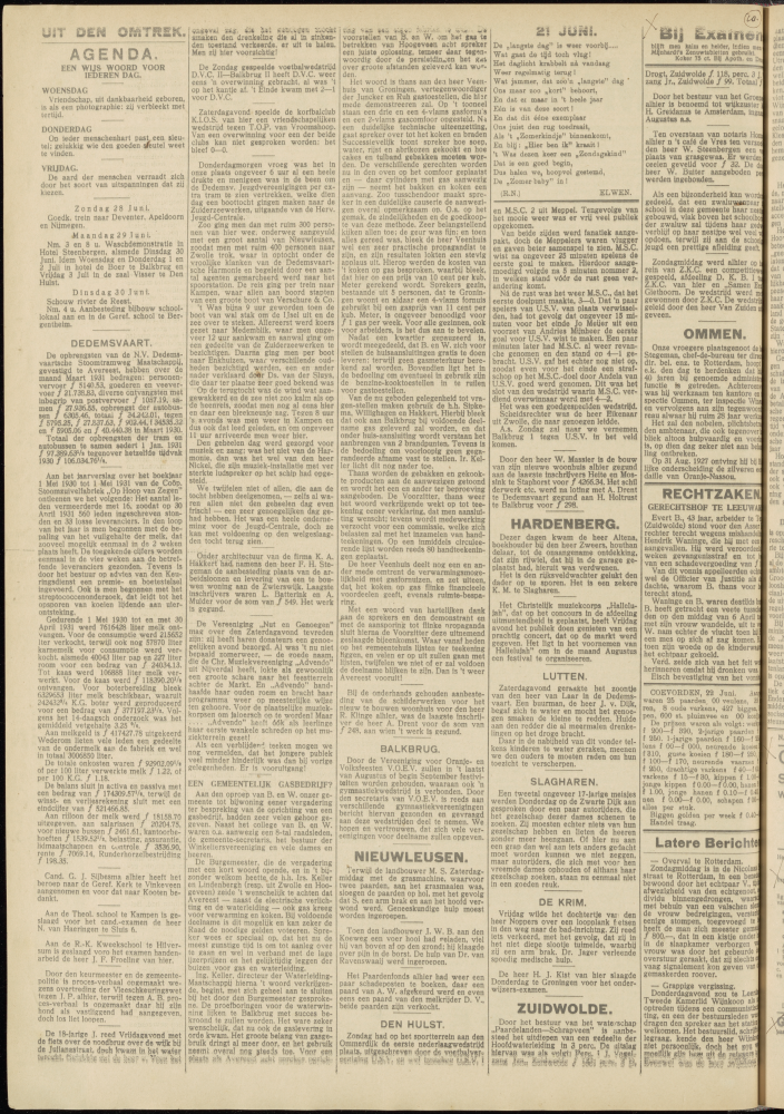 Bekijk detail van "Dedemsvaartsche Courant 24/6/1931 pagina 2 van 6<br xmlns:atlantis="urn:atlantis" />"