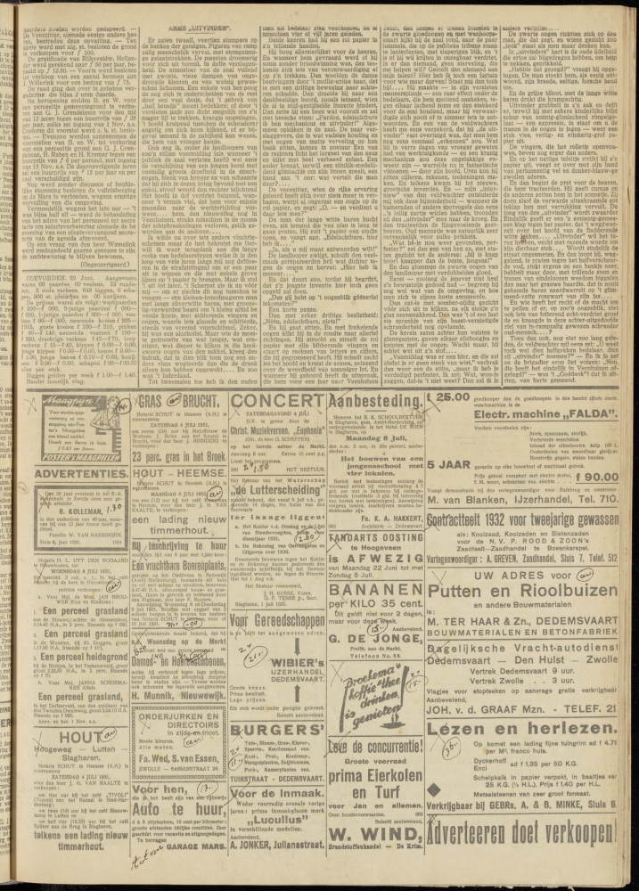 Bekijk detail van "Dedemsvaartsche Courant 1/7/1931 pagina 3 van 6<br xmlns:atlantis="urn:atlantis" />"