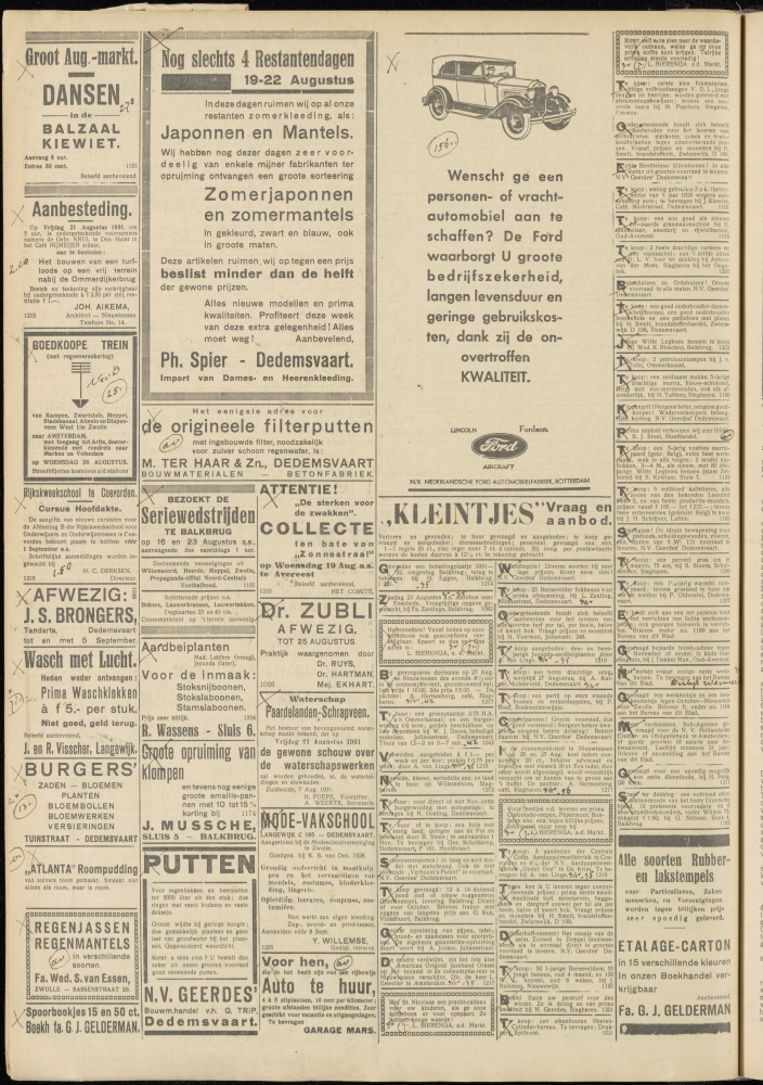 Bekijk detail van "Dedemsvaartsche Courant <span class="highlight">19</span>/8/1931 pagina 4 van 8<br xmlns:atlantis="urn:atlantis" />"