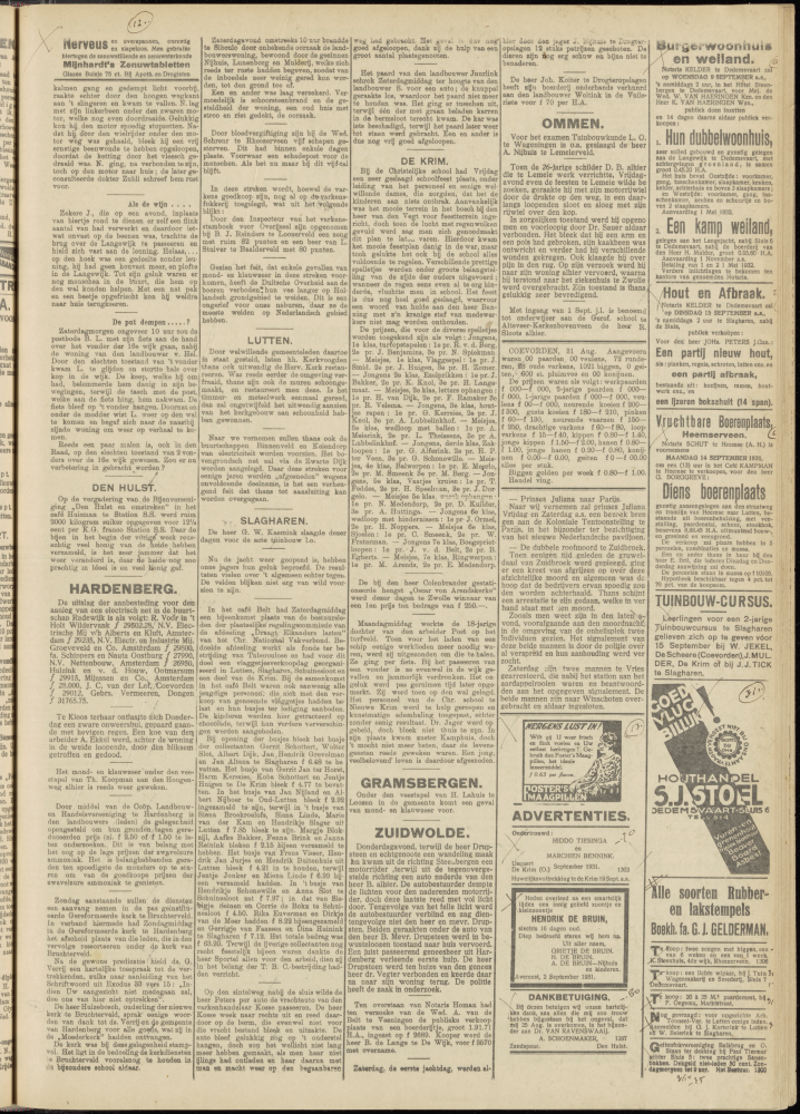 Bekijk detail van "Dedemsvaartsche Courant <span class="highlight">9</span>/<span class="highlight">9</span>/1931 pagina 3 van 6<br xmlns:atlantis="urn:atlantis" />"