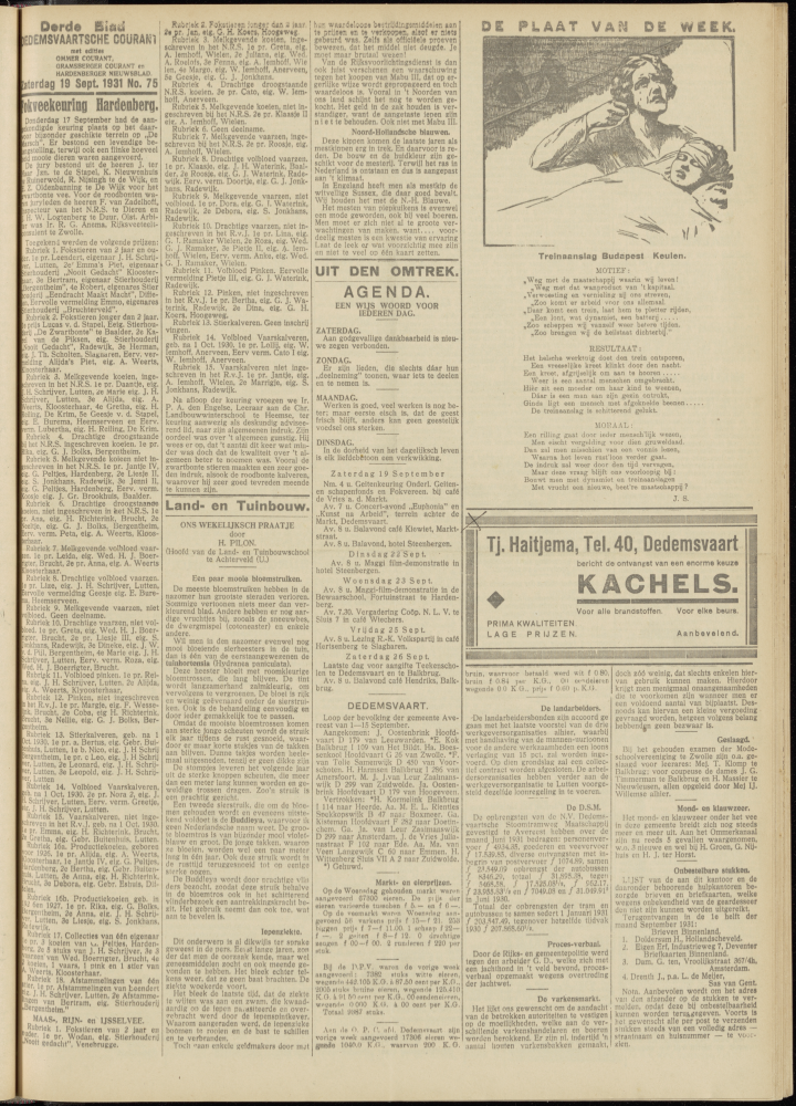 Bekijk detail van "Dedemsvaartsche Courant 19/9/1931 pagina 9 van 12<br xmlns:atlantis="urn:atlantis" />"