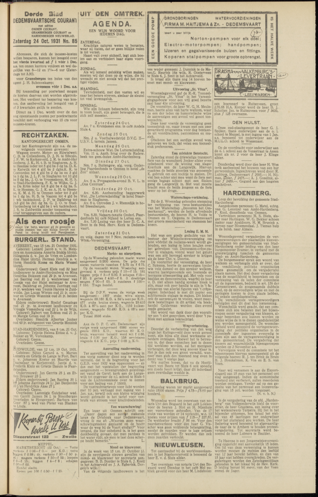 Bekijk detail van "Dedemsvaartsche Courant 24/10/1931 pagina 9 van 12<br xmlns:atlantis="urn:atlantis" />"