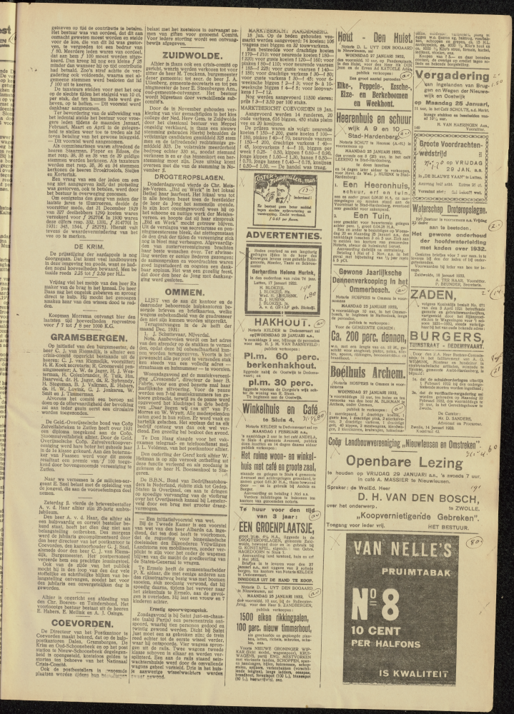 Bekijk detail van "Dedemsvaartsche Courant 20/1/1932 pagina 3 van 6<br xmlns:atlantis="urn:atlantis" />"