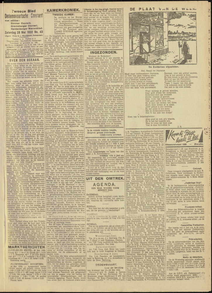 Bekijk detail van "Dedemsvaartsche Courant 28/5/1932 pagina 5 van 8<br xmlns:atlantis="urn:atlantis" />"