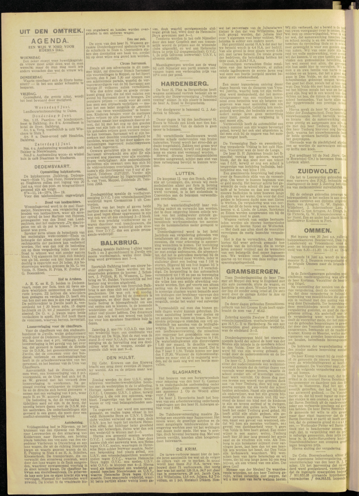 Bekijk detail van "Dedemsvaartsche Courant 8/6/1932 pagina 2 van 6<br xmlns:atlantis="urn:atlantis" />"