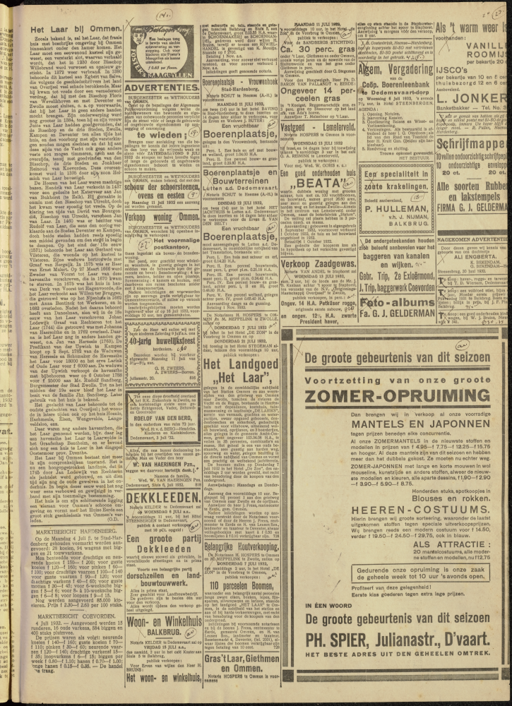 Bekijk detail van "Dedemsvaartsche Courant 6/7/1932 pagina 3 van 6<br xmlns:atlantis="urn:atlantis" />"