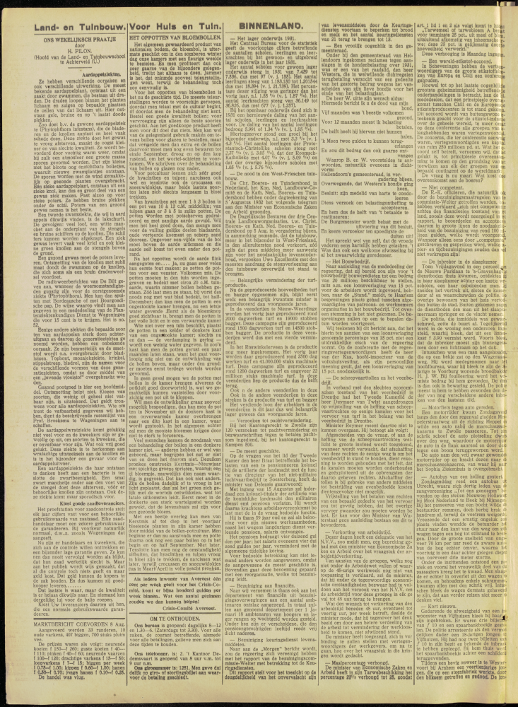Bekijk detail van "Dedemsvaartsche Courant 10/8/1932 pagina 2 van 4<br xmlns:atlantis="urn:atlantis" />"