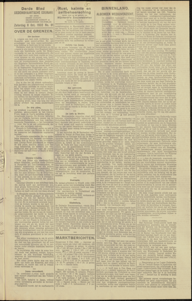 Bekijk detail van "Dedemsvaartsche Courant 8/10/1932 pagina 9 van 10<br xmlns:atlantis="urn:atlantis" />"