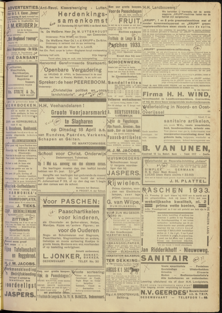 Bekijk detail van "Dedemsvaartsche Courant 15/4/1933 pagina 3 van 12<br xmlns:atlantis="urn:atlantis" />"