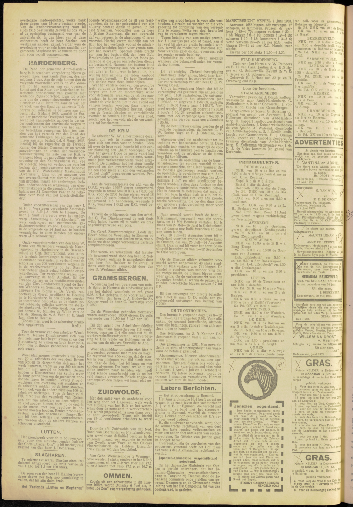 Bekijk detail van "Dedemsvaartsche Courant 3/6/1933 pagina 6 van 10<br xmlns:atlantis="urn:atlantis" />"