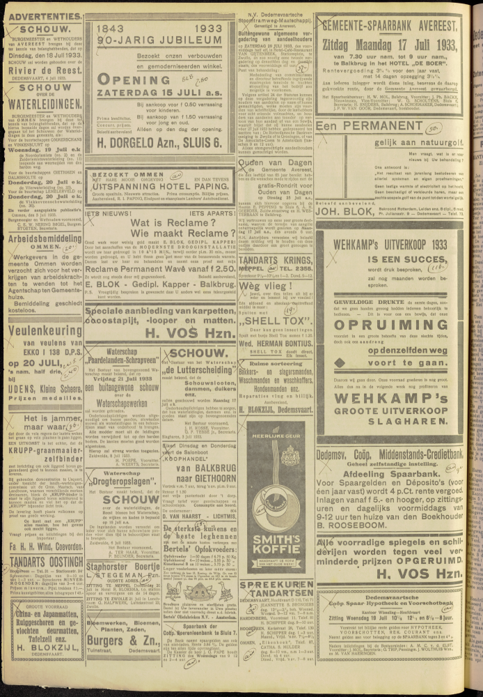 Bekijk detail van "Dedemsvaartsche Courant 15/7/1933 pagina <span class="highlight">4</span> van 8<br xmlns:atlantis="urn:atlantis" />"